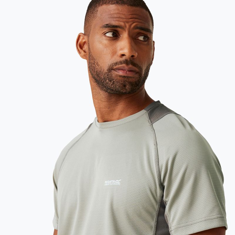 Men's T-shirt REGATTA Virda IV golden sand/treetop 4
