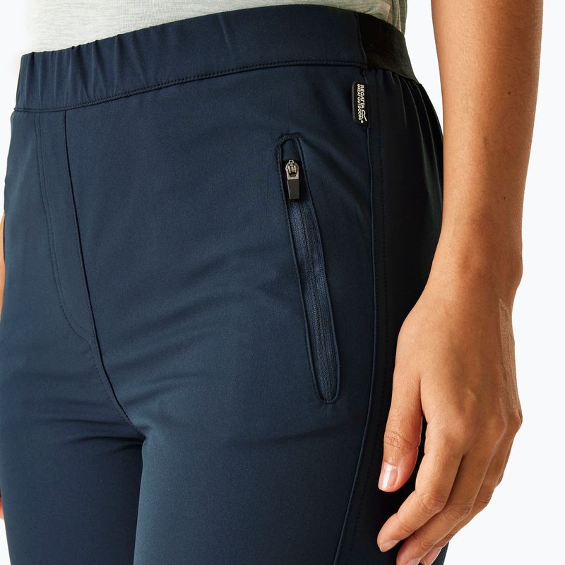 Women's trekking trousers REGATTA Pentre Stretch II navy 4