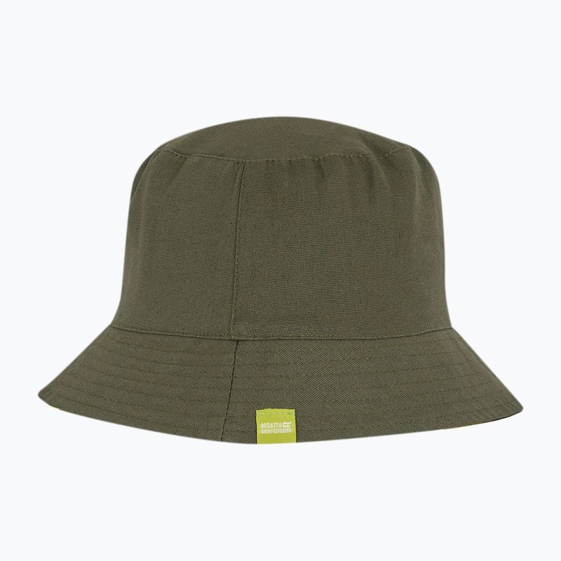 REGATTA The Flip children's hat grenoble green camo/nephrite green 2