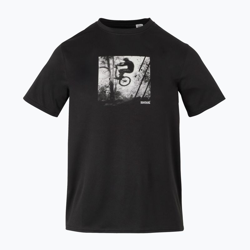 Men's trekking T-shirt REGATTA Fingal IX black 5