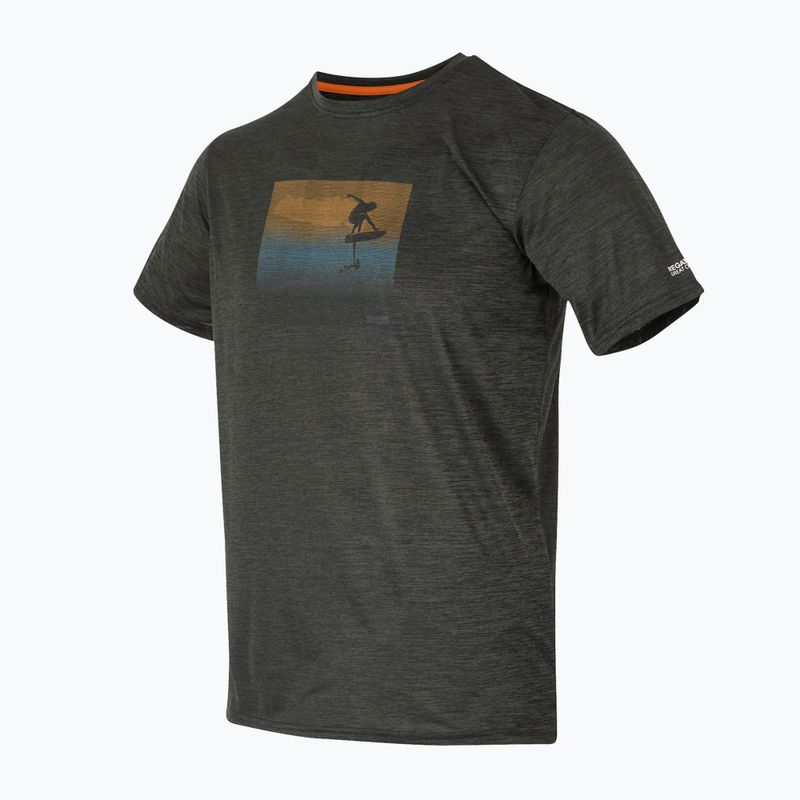 Men's trekking T-shirt REGATTA Fingal IX ash marl 7