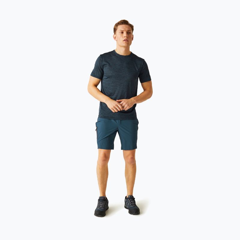 Men's trekking shorts REGATTA Leesville III moonlight denim 2