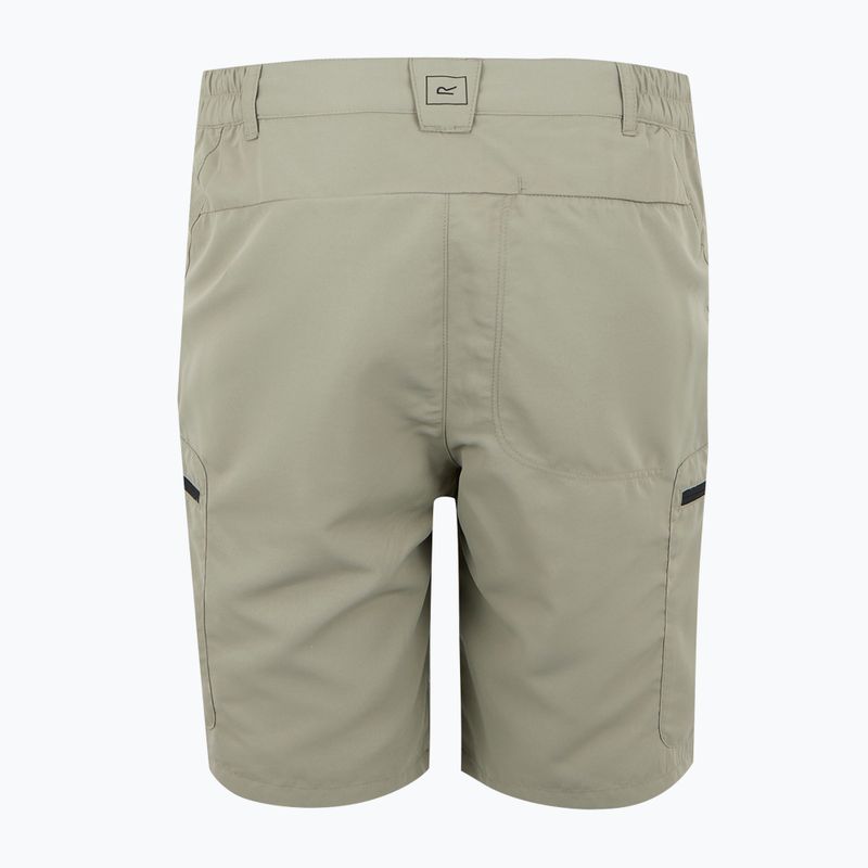 Men's trekking shorts REGATTA Leesville III golden sand 6