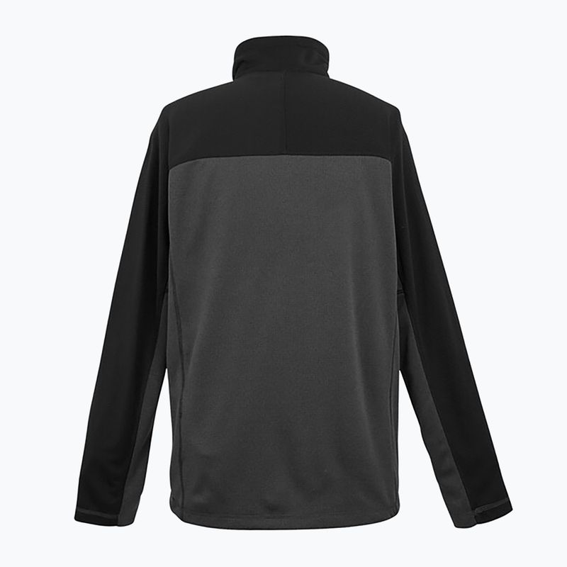 Men's sweatshirt REGATT Highton Full Zip Midlayer ash/black 8
