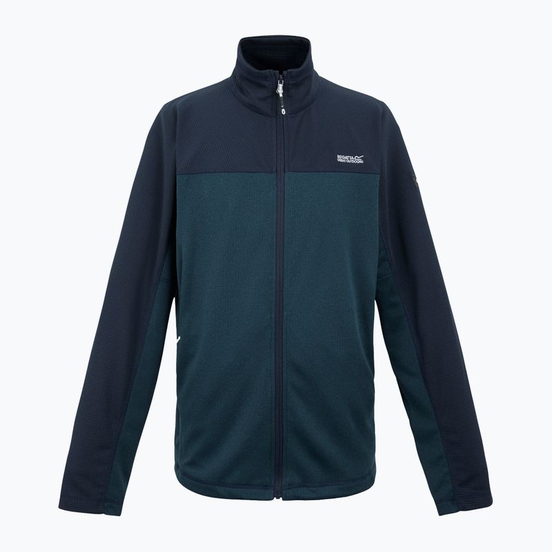 Men's sweatshirt REGATT Highton Full Zip Midlayer moonlight denim/navy 7