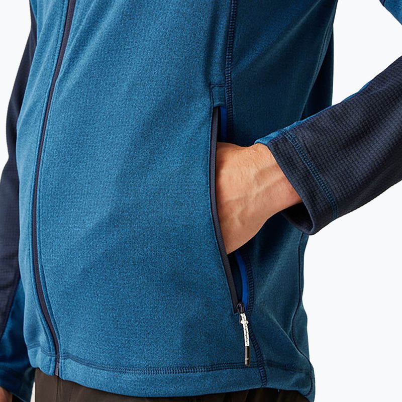 Men's sweatshirt REGATT Highton Full Zip Midlayer olympian blue/navy 6