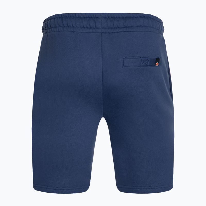 Ellesse Bossini Fleece men's shorts navy 6