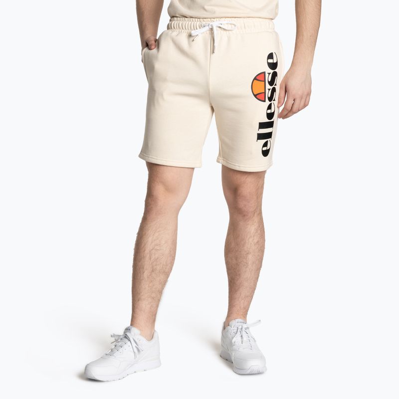 Ellesse Bossini Fleece men's shorts off white