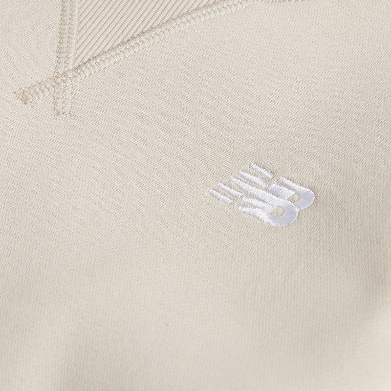 Children's sweatshirt New Balance Brush Back Small Logo Crew timberwolf 8