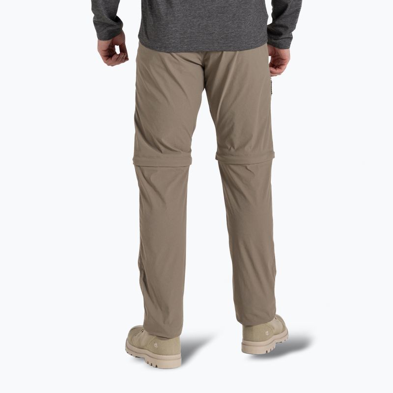 Men's Craghoppers NosiLife Pro Convertible Trouser III pebble trekking trousers 3