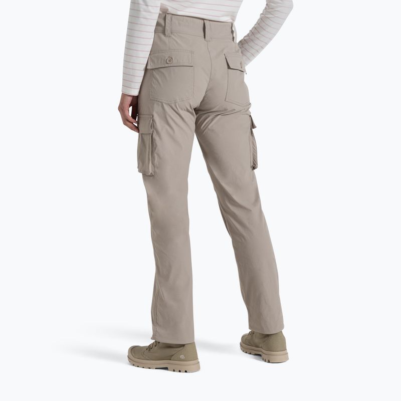 Women's Craghoppers NosiLife Jules soft mushroom trekking trousers 2