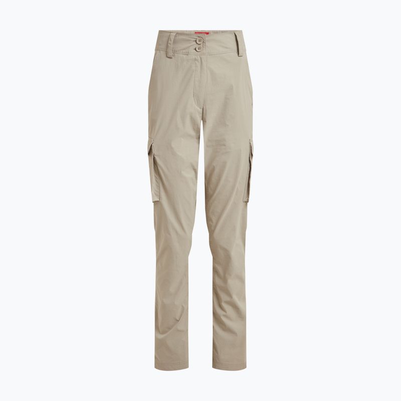 Women's Craghoppers NosiLife Jules soft mushroom trekking trousers 7