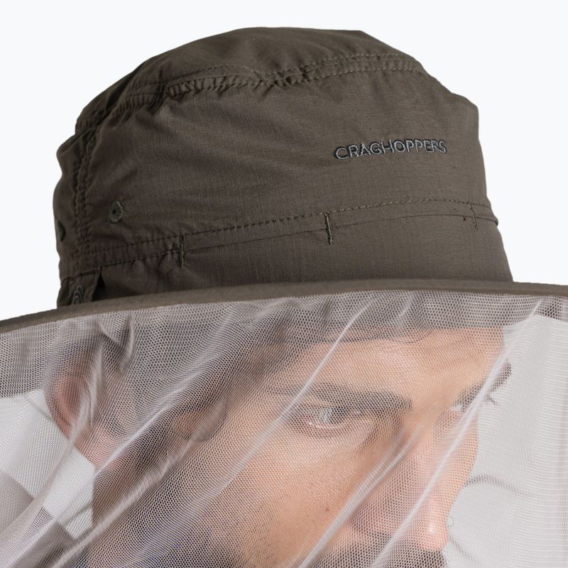 Craghoppers NosiLife UltimateHat II woodland green mosquito net hat 6