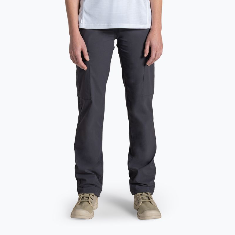 Women's trekking trousers Craghoppers NosiLife Rif Stretch Cargo dark iron
