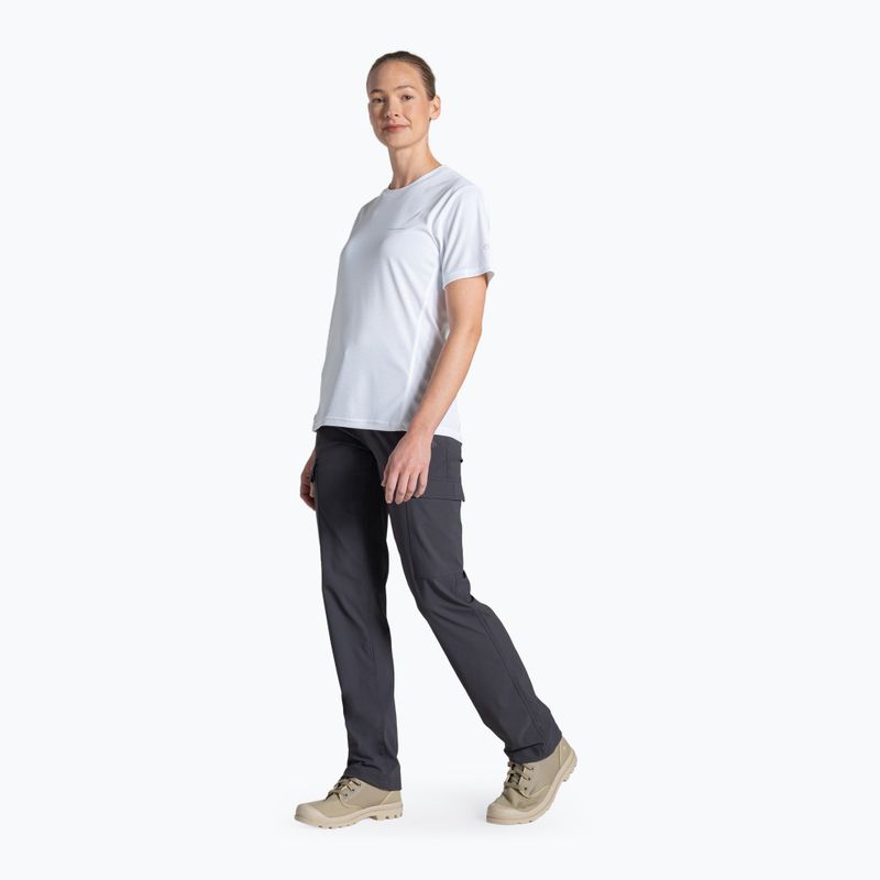 Women's trekking trousers Craghoppers NosiLife Rif Stretch Cargo dark iron 2