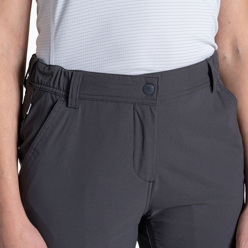 Women's trekking trousers Craghoppers NosiLife Rif Stretch Cargo dark iron 5