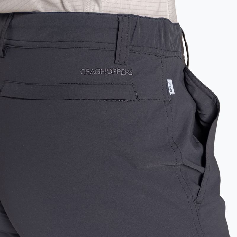 Women's trekking trousers Craghoppers NosiLife Rif Stretch Cargo dark iron 6