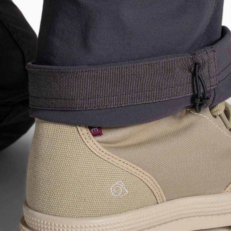 Women's trekking trousers Craghoppers NosiLife Rif Stretch Cargo dark iron 9