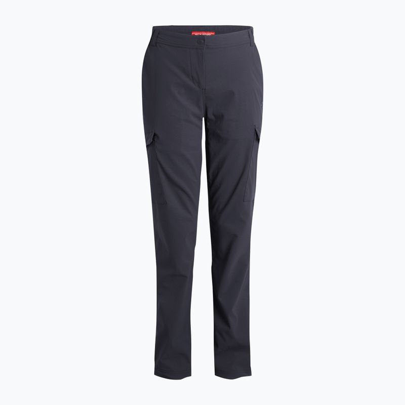 Women's trekking trousers Craghoppers NosiLife Rif Stretch Cargo dark iron 10