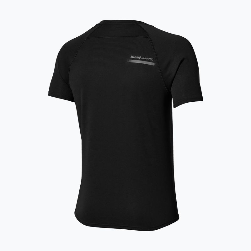 Men's running shirt Mizuno Active Dryaeroflow black 2