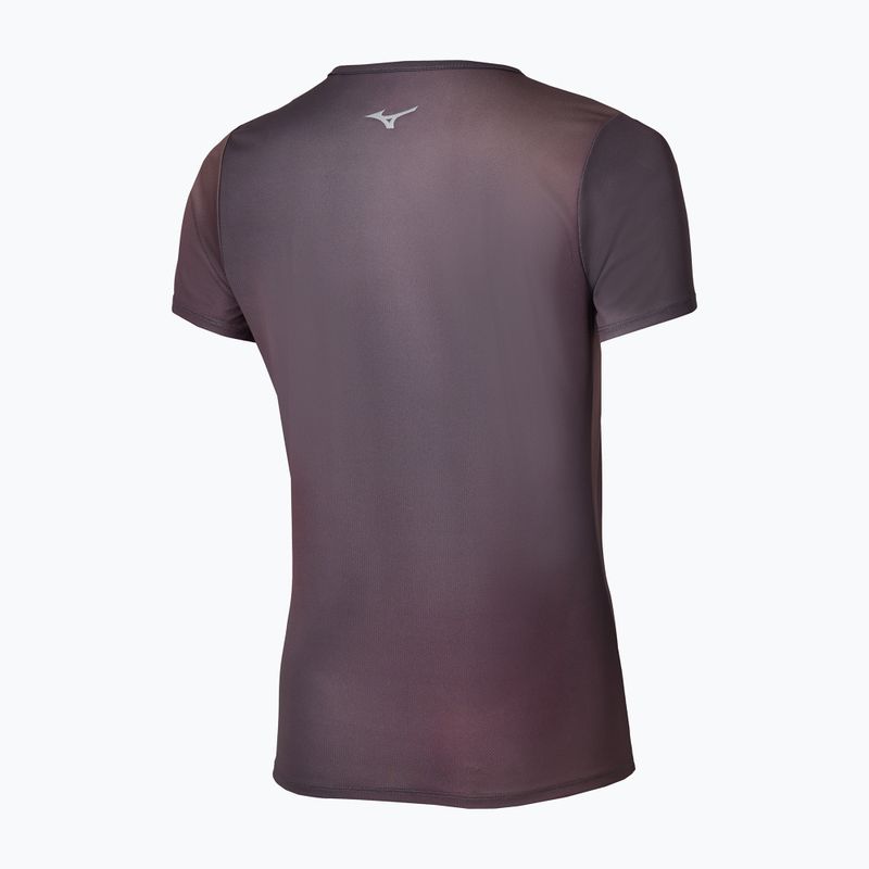 Women's running shirt Mizuno Core Graphic Short Sleeve phantom 2