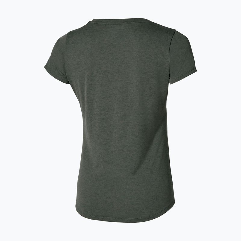 Women's running shirt Mizuno Core Runbird Forest Night 2