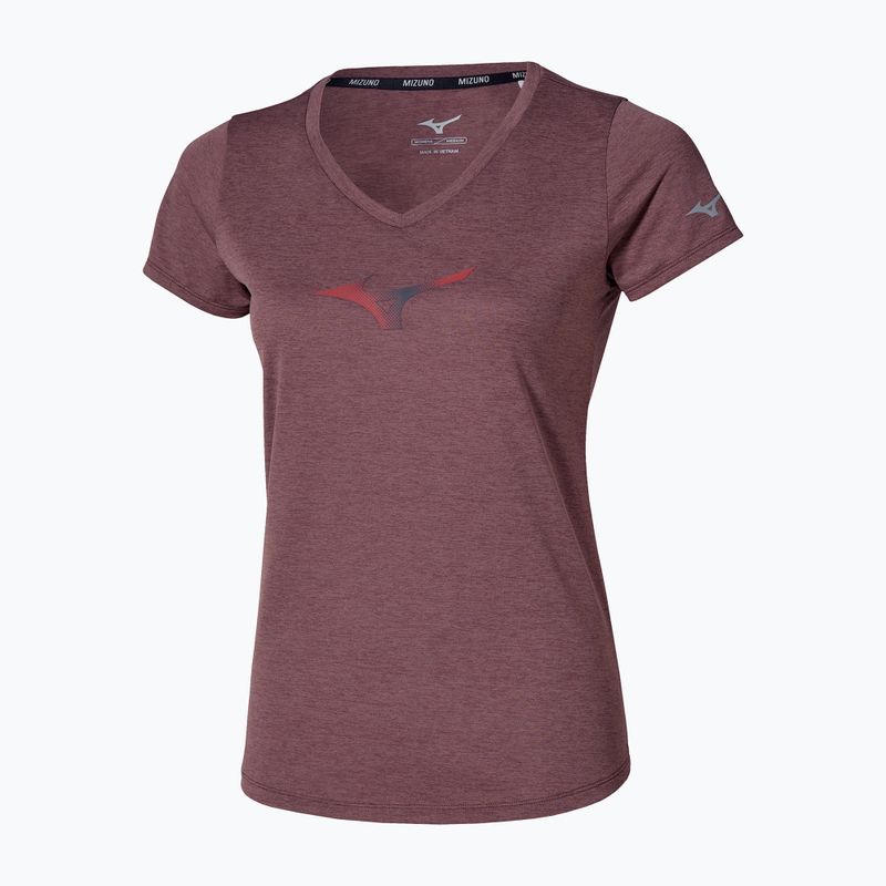 Women's running shirt Mizuno Core Runbird Pepper Corn