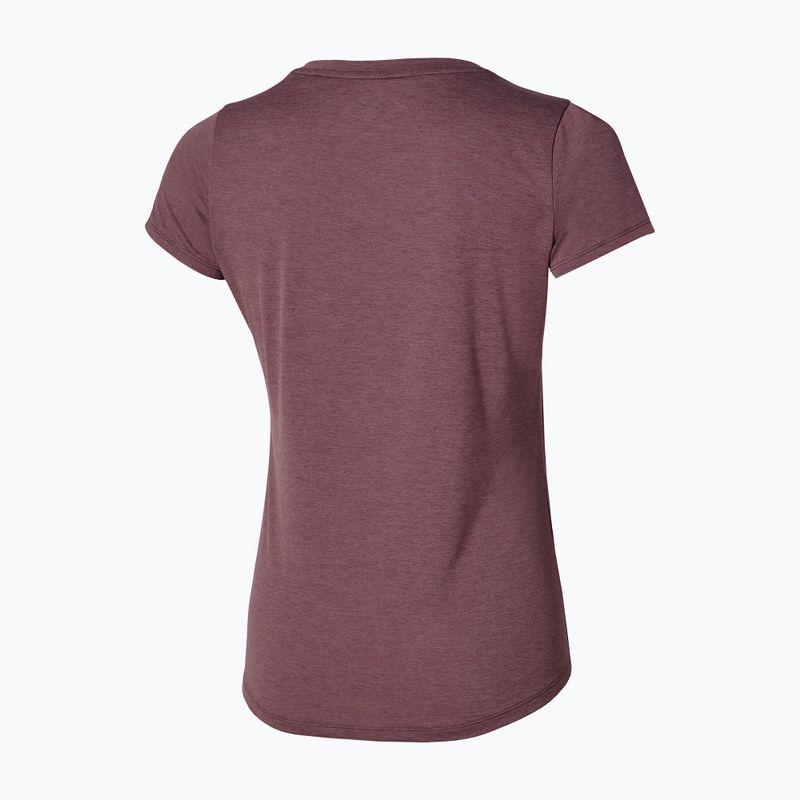 Women's running shirt Mizuno Core Runbird Pepper Corn 2
