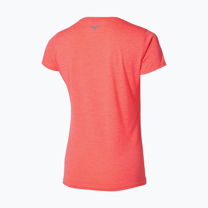 Women's running shirt Mizuno Core Impulse Short Sleeve Tee desert flower 2