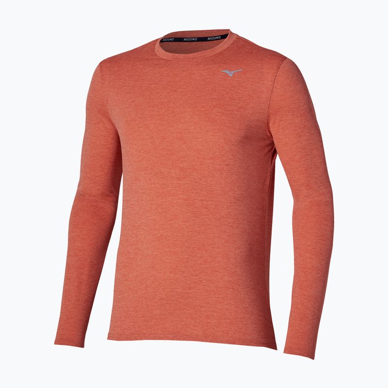 Men's running longsleeve Mizuno Core Impulse Long Sleeve Tee ginger