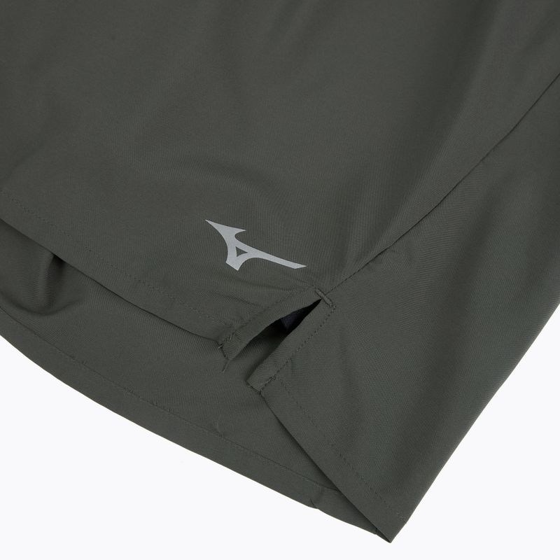 Men's running shorts Mizuno Multi Pocket 2In1 forest night 4