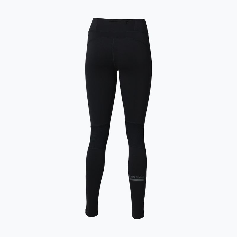 Women's running leggings Mizuno Active Warmalite Long Tight black 2