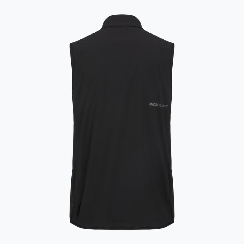 Men's gilet Mizuno Tech Techfill Breath Thermo Vest black 2