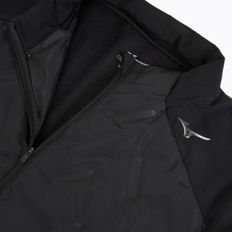 Men's running jacket Mizuno Tech Techfill Breath Thermo Jacket black 3
