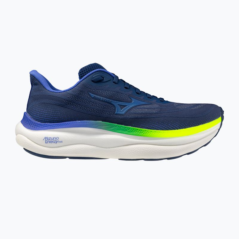 Men's running shoes Mizuno Wave Sky 9 estate blue/sirius/lightning yellow