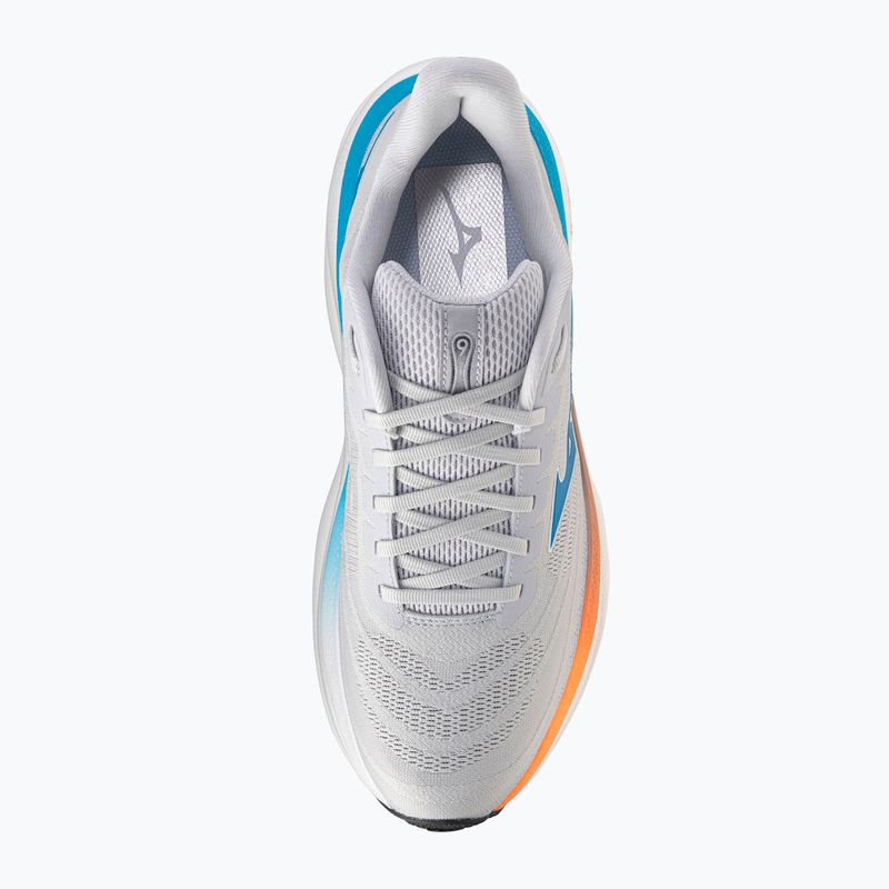 Men's running shoes Mizuno Wave Sky 9 cloudscape/blue jewel/lava orange 7
