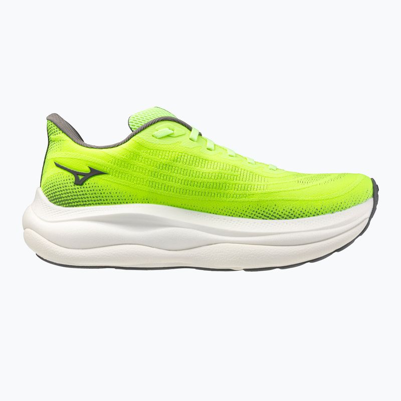 Men's running shoes Mizuno Wave Sky 9 lime pulp/quiet shade/lime burst 2