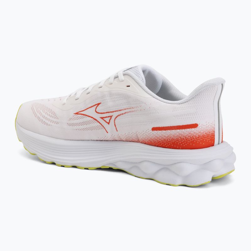 Men's running shoes Mizuno Wave Skyrise 7 white/orange/evening primrose 3