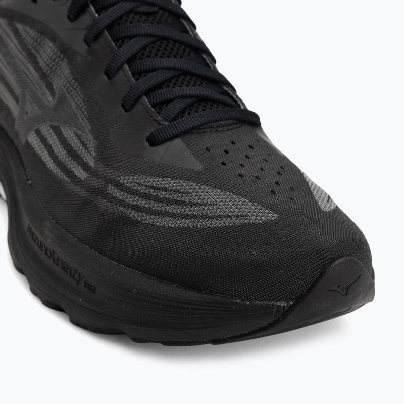 Men's running shoes Mizuno Wave Skyrise 7 black/iron gate/tomato puree 7