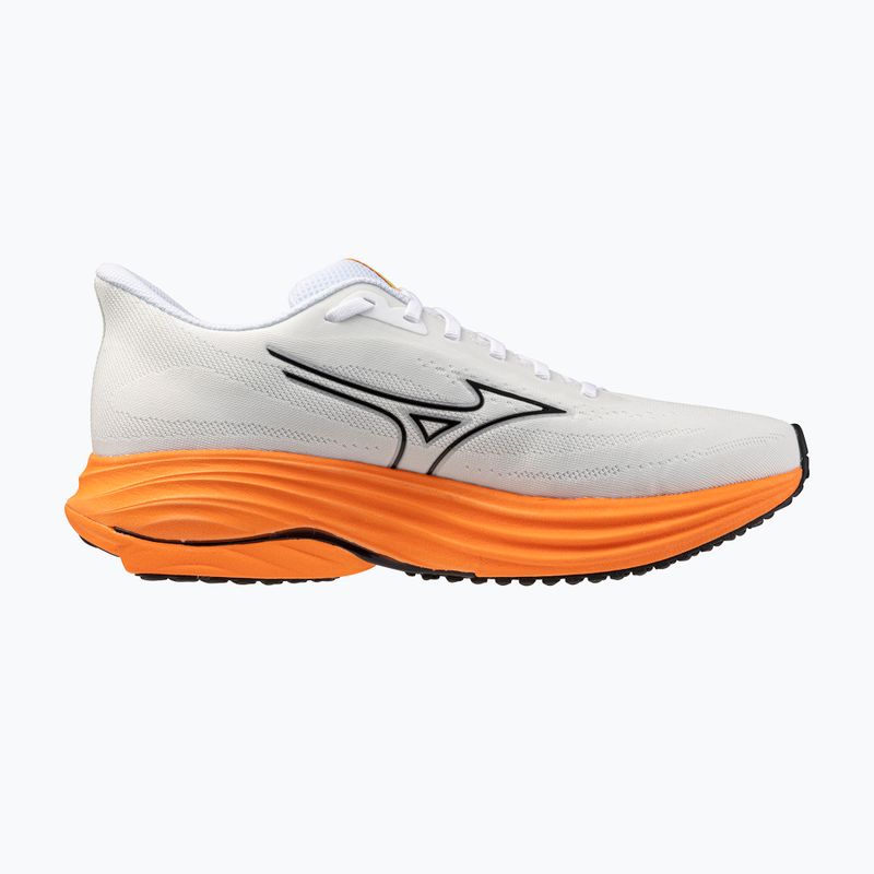 Men's running shoes Mizuno Wave Ultima 17 white/black/lava orange 2