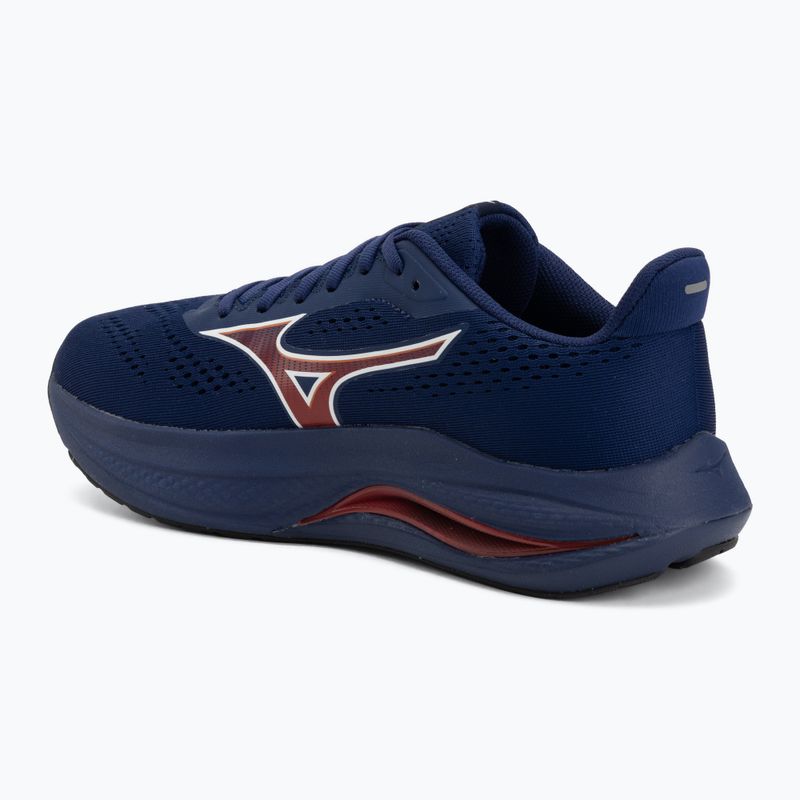 Men's running shoes Mizuno Wave Inspire 22 beacon blue/tomato puree/firecracker 3