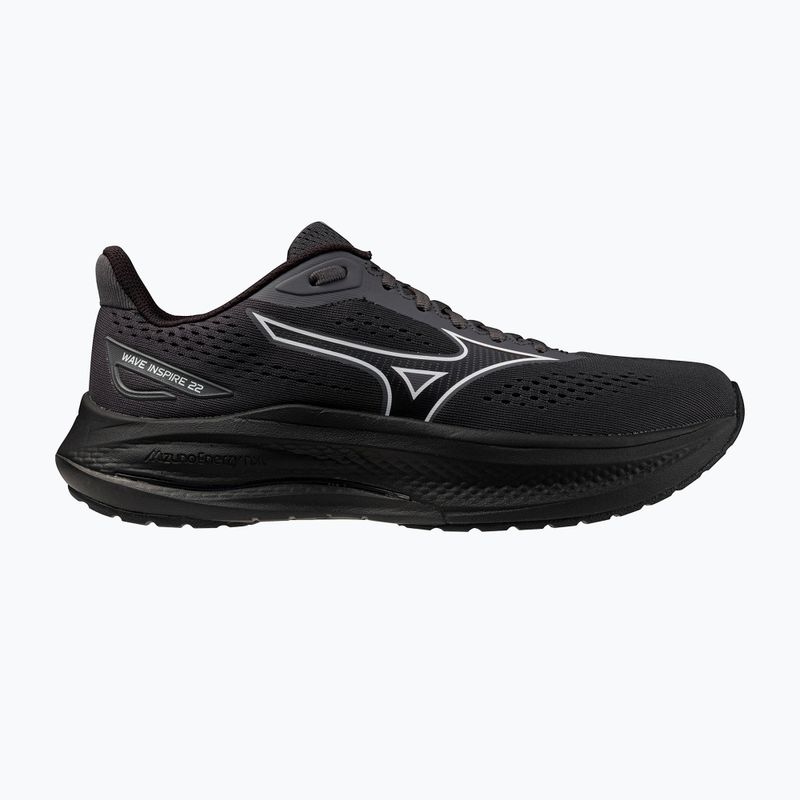 Men's running shoes Mizuno Wave Inspire 22 blackened pearl/black bean