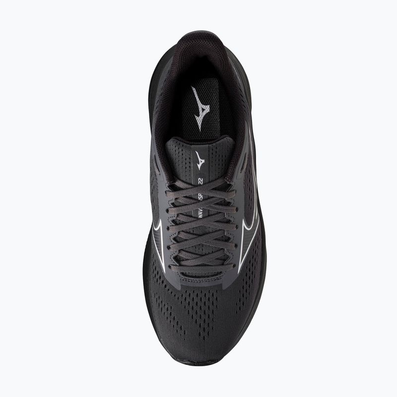 Men's running shoes Mizuno Wave Inspire 22 blackened pearl/black bean 5