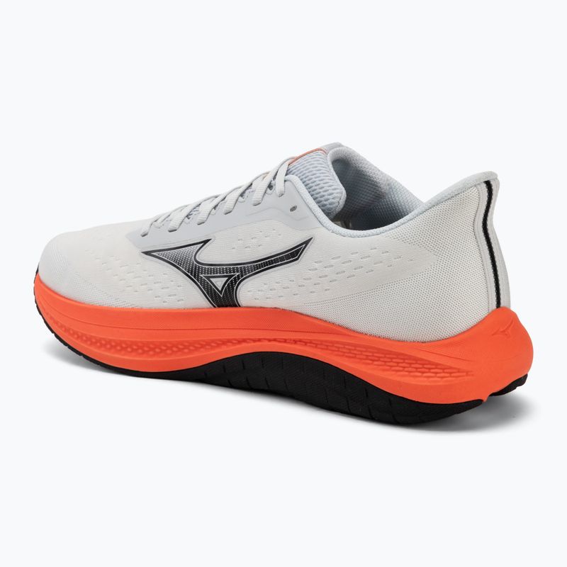 Men's running shoes Mizuno Fortrush cloudscape/black/lava orange 3