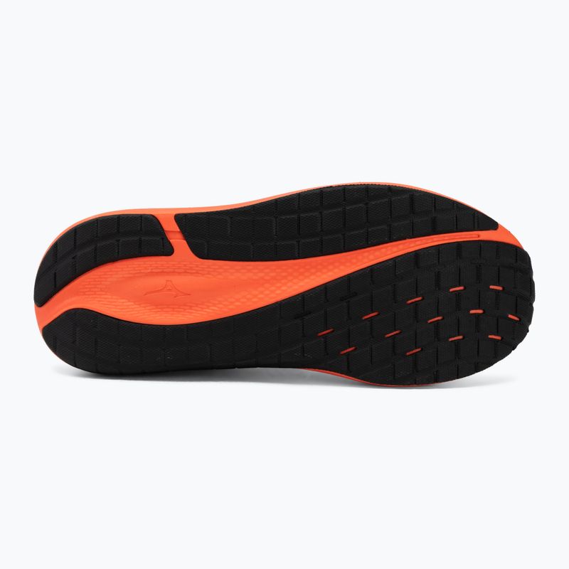 Men's running shoes Mizuno Fortrush cloudscape/black/lava orange 4