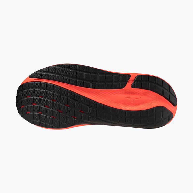 Men's running shoes Mizuno Fortrush cloudscape/black/lava orange 4