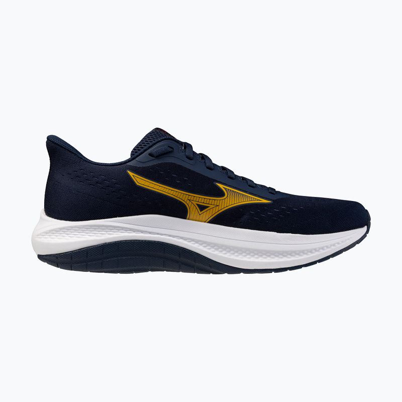 Men's running shoes Mizuno Fortrush dress blues/Artisan's gold/tomato puree 2