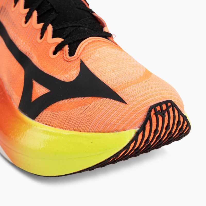 Running shoes Mizuno Hyperwarp Pure lava orange/black/lightning yellow 7