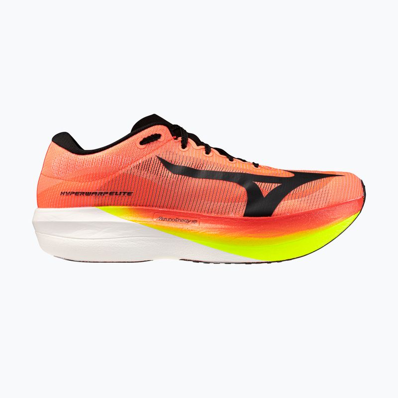 Running shoes Mizuno Hyperwarp Elite lava orange/black/lightning yellow