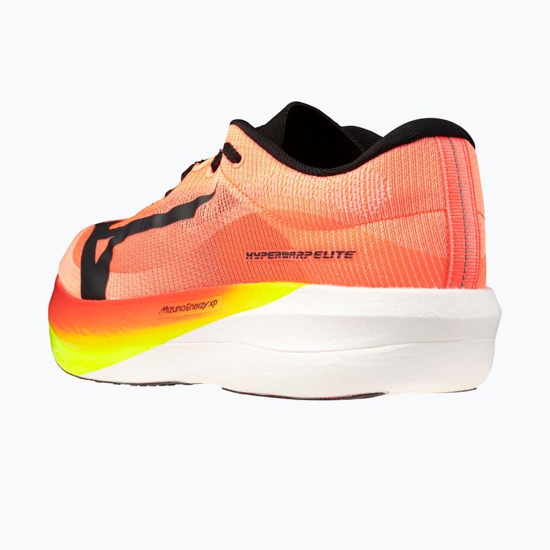 Running shoes Mizuno Hyperwarp Elite lava orange/black/lightning yellow 4